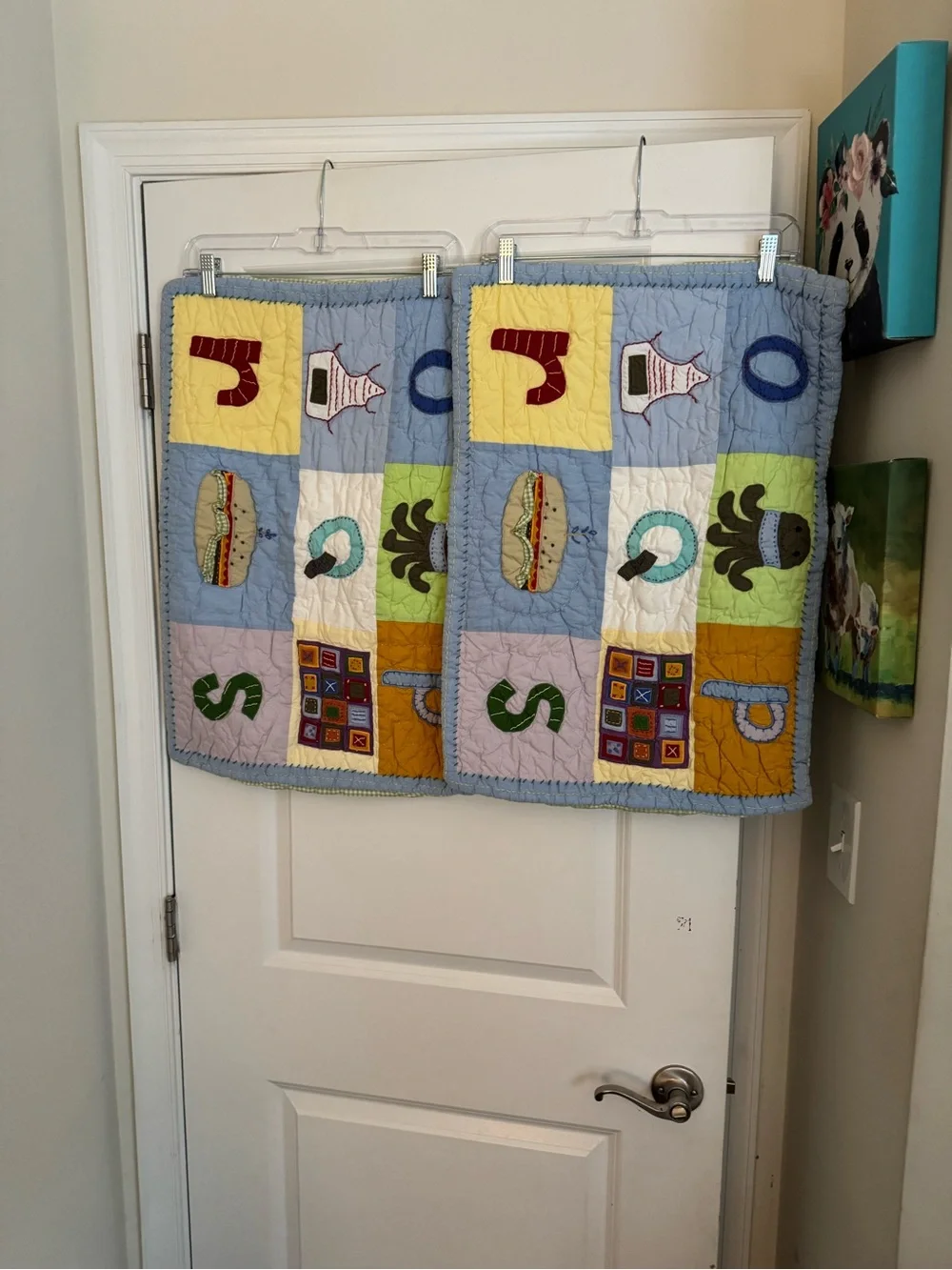 pottery barn kids shams pair